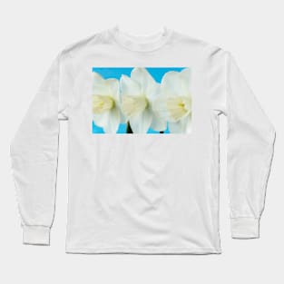 Narcissus  &#39;Misty Glen&#39;  AGM    Division 2 Large-cupped Daffodil Long Sleeve T-Shirt